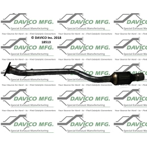 Davico Direct Fit Catalytic Converter and Pipe Assembly for 2011 Lexus GS350 - 18513