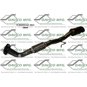 Davico Dealer Alternative Direct Fit Catalytic Converter and Pipe Assembly for 2003 Toyota Camry - 48064