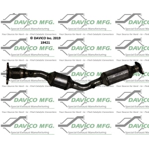 Davico Direct Fit Catalytic Converter and Pipe Assembly for Pontiac G5 - 19421