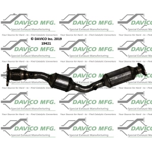 Davico Direct Fit Catalytic Converter and Pipe Assembly for 2008 Chevrolet Cobalt - 19421
