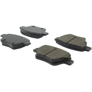 Centric Posi Quiet™ Ceramic Rear Disc Brake Pads for 2014 Volkswagen Passat - 105.14560