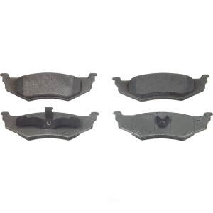 Wagner ThermoQuiet Semi-Metallic Disc Brake Pad Set for 1997 Dodge Intrepid - MX782