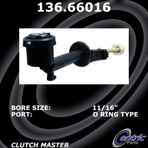 Centric Premium Clutch Master Cylinder for 2008 GMC Sierra 1500 - 136.66016