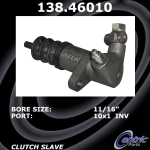 Centric Premium Clutch Slave Cylinder for Dodge Stealth - 138.46010