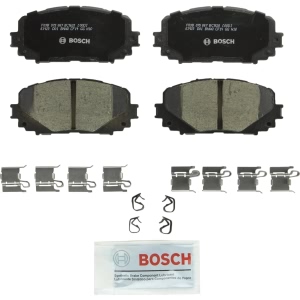 Bosch QuietCast™ Premium Ceramic Front Disc Brake Pads for 2018 Toyota Yaris - BC1628