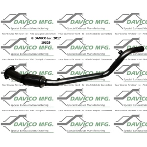 Davico Direct Fit Catalytic Converter and Pipe Assembly for 2007 Dodge Magnum - 19329
