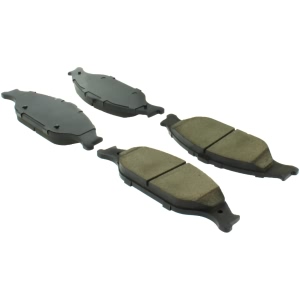 Centric Posi Quiet™ Extended Wear Semi-Metallic Front Disc Brake Pads for 2001 Ford Mustang - 106.08040