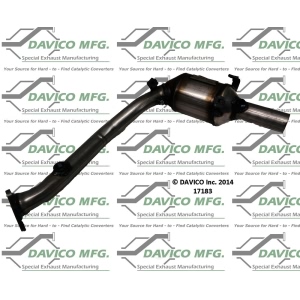 Davico Direct Fit Catalytic Converter and Pipe Assembly for Porsche - 17183