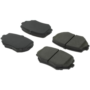 Centric Posi Quiet™ Extended Wear Semi-Metallic Front Disc Brake Pads for Suzuki Sidekick - 106.06800