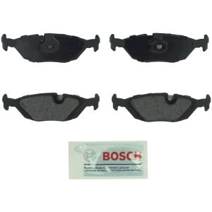 Bosch Blue™ Semi-Metallic Rear Disc Brake Pads for 1987 BMW 635CSi - BE279