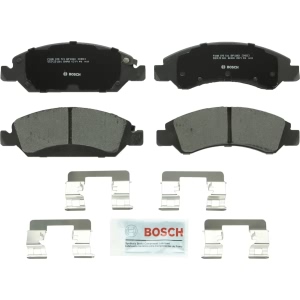 Bosch QuietCast™ Premium Organic Front Disc Brake Pads for 2013 GMC Sierra 1500 - BP1363