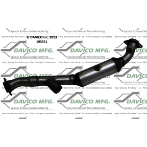 Davico Direct Fit Catalytic Converter and Pipe Assembly for 2006 Mercury Mountaineer - 193331