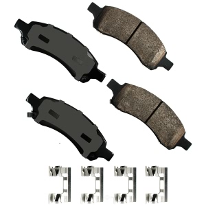 Akebono Performance™ Ultra-Premium Ceramic Front Brake Pads for 2010 Saturn Outlook - ASP1169B