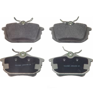 Wagner ThermoQuiet Semi-Metallic Disc Brake Pad Set for 2002 Volvo V40 - MX838