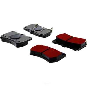 Centric Posi Quiet Pro™ Semi-Metallic Front Disc Brake Pads for Mercury Capri - 500.03190