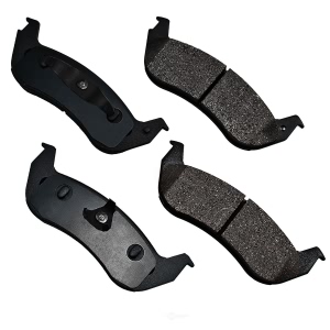 Akebono Pro-ACT™ Ultra-Premium Ceramic Rear Disc Brake Pads for 2004 Mercury Grand Marquis - ACT1040