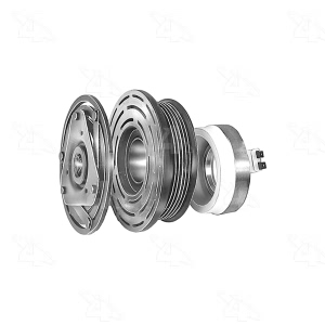 Four Seasons Reman GM Frigidaire/Harrison R4 Radial Clutch Assembly w/ Coil for 1992 GMC K2500 - 48657