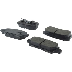 Centric Posi Quiet™ Semi-Metallic Brake Pads for 2017 Mitsubishi Lancer - 104.10370