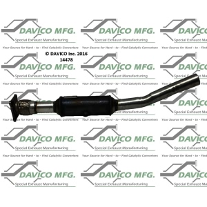 Davico Direct Fit Catalytic Converter for 2008 Chrysler PT Cruiser - 14478
