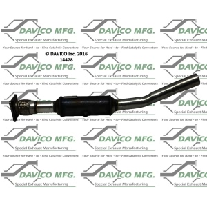 Davico Direct Fit Catalytic Converter for 2001 Chrysler PT Cruiser - 14478