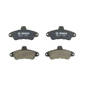 Bosch QuietCast™ Premium Organic Rear Disc Brake Pads for 1995 Ford Contour - BP661