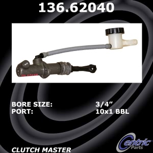 Centric Premium Clutch Master Cylinder for Pontiac GTO - 136.62040