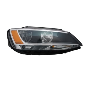 TYC Passenger Side Replacement Headlight for 2014 Volkswagen Jetta - 20-12561-00