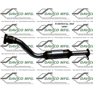 Davico Direct Fit Catalytic Converter and Pipe Assembly for 2000 Chevrolet Impala - 16567