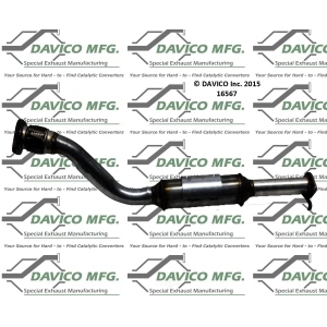 Davico Direct Fit Catalytic Converter and Pipe Assembly for 1997 Buick Regal - 16567