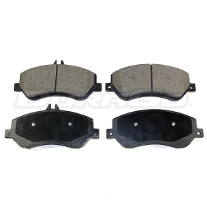 DuraGo Premium Semi Metallic Front Disc Brake Pads for Mercedes-Benz GLK250 - BP1406MS