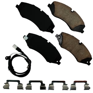 Akebono EURO™ Ultra-Premium Ceramic Front Disc Brake Pads for 2012 Land Rover Range Rover Sport - EUR1479A