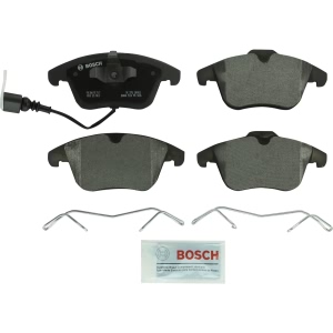 Bosch QuietCast™ Premium Organic Front Disc Brake Pads for Audi Q3 Quattro - BP1375