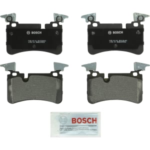Bosch QuietCast™ Premium Organic Rear Disc Brake Pads for 2013 Mercedes-Benz C63 AMG - BP1373