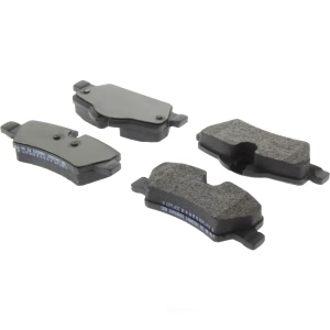 Centric Posi Quiet™ Semi-Metallic Rear Disc Brake Pads for 2017 Mini Cooper - 104.18000