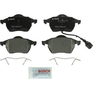 Bosch QuietCast™ Premium Organic Front Disc Brake Pads for Audi 100 Quattro - BP687A