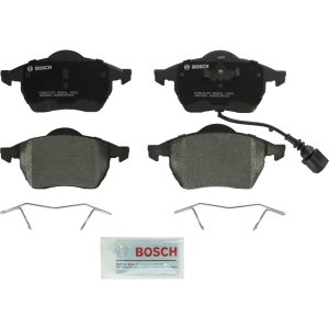 Bosch QuietCast™ Premium Organic Front Disc Brake Pads for 1999 Audi A6 Quattro - BP687A