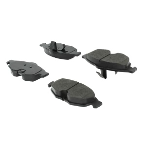 Centric Posi Quiet™ Extended Wear Semi-Metallic Front Disc Brake Pads for Chrysler Cirrus - 106.08690