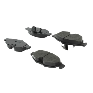 Centric Posi Quiet™ Extended Wear Semi-Metallic Front Disc Brake Pads for 2004 Chrysler Sebring - 106.08690