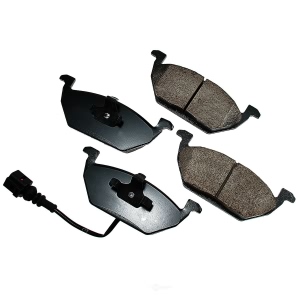 Akebono EURO™ Ultra-Premium Ceramic Front Disc Brake Pads for 2005 Volkswagen Jetta - EUR768A
