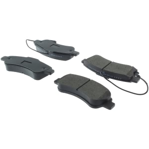 Centric Posi Quiet™ Extended Wear Semi-Metallic Rear Disc Brake Pads for 2014 Ram ProMaster 2500 - 106.14901