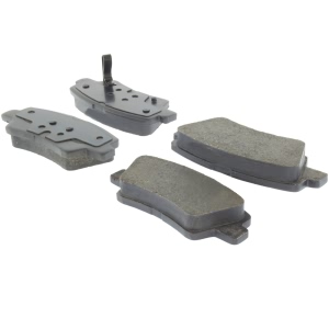 Centric Premium Ceramic Rear Disc Brake Pads for 2009 Hyundai Azera - 301.13130