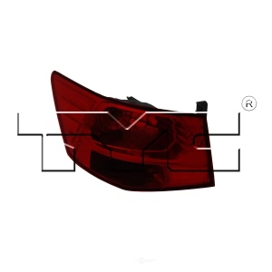 TYC Driver Side Outer Replacement Tail Light for 2011 Kia Forte - 11-6416-00