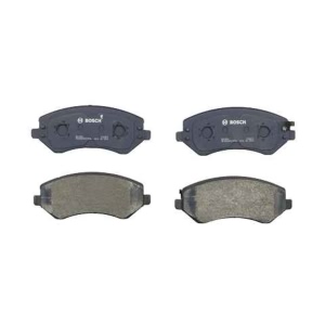 Bosch QuietCast™ Premium Organic Front Disc Brake Pads for 2002 Dodge Caravan - BP856