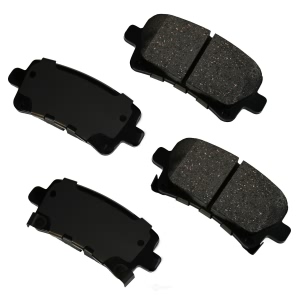 Akebono Pro-ACT™ Ultra-Premium Ceramic Rear Disc Brake Pads for 2019 Cadillac XTS - ACT1430