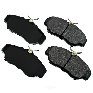 Akebono EURO™ Ultra-Premium Ceramic Front Disc Brake Pads for Land Rover Discovery - EUR676