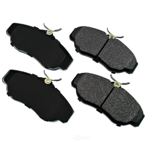 Akebono EURO™ Ultra-Premium Ceramic Front Disc Brake Pads for 1999 Land Rover Range Rover - EUR676