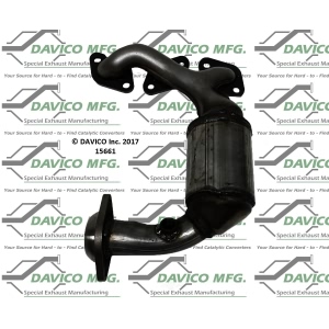 Davico Exhaust Manifold with Integrated Catalytic Converter for 2007 Mercury Mariner - 15661