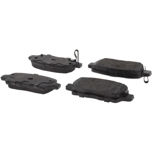 Centric Posi Quiet™ Extended Wear Semi-Metallic Rear Disc Brake Pads for 2014 Nissan Pathfinder - 106.09051