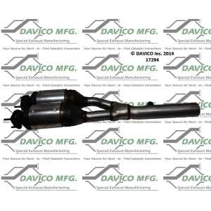 Davico Direct Fit Catalytic Converter and Pipe Assembly for Audi TT Quattro - 17294
