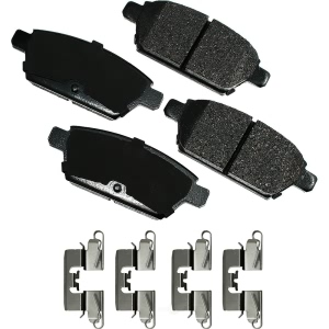 Akebono Pro-ACT™ Ultra-Premium Ceramic Rear Disc Brake Pads for 2009 Ford Fusion - ACT1161